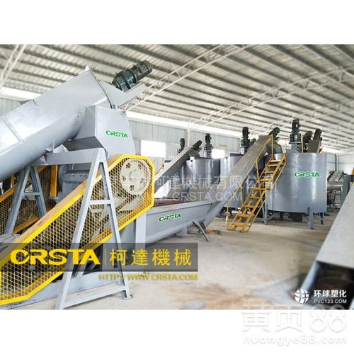 【廠供pet瓶破碎清洗設備、pet片材破碎清洗線】- 